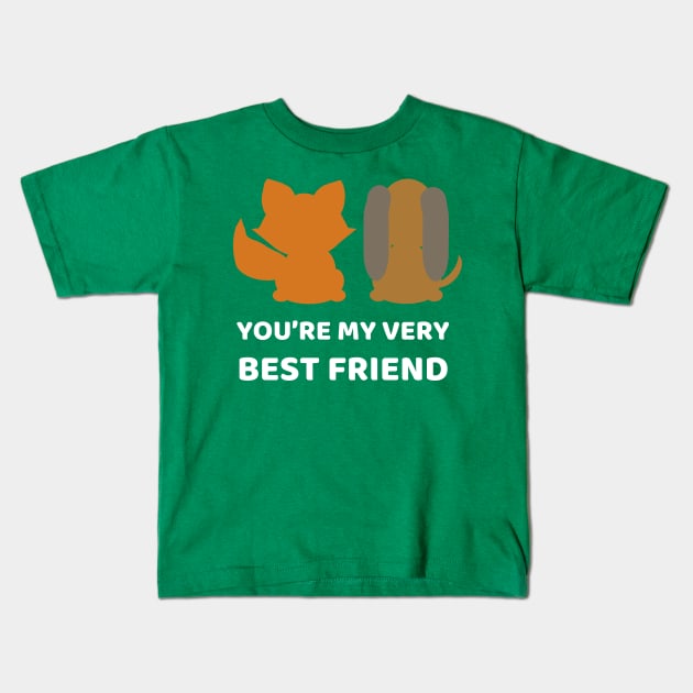 You're My Very Best Friend Kids T-Shirt by duchessofdisneyland